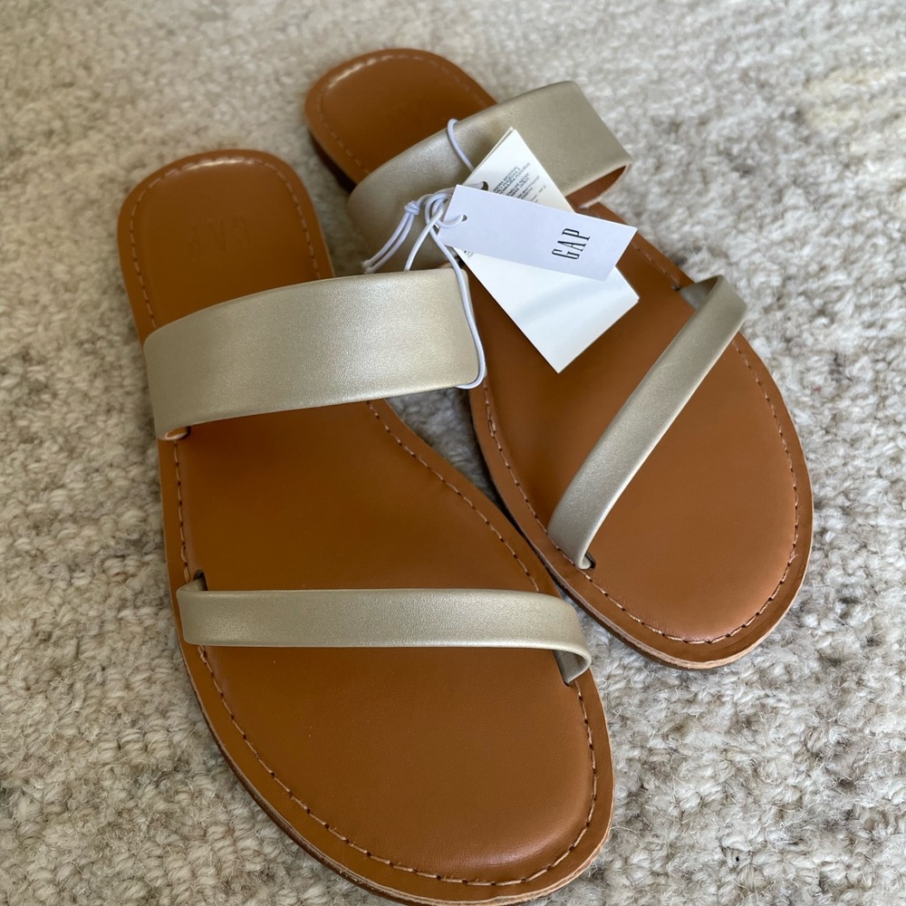 Gold Gap Sandals